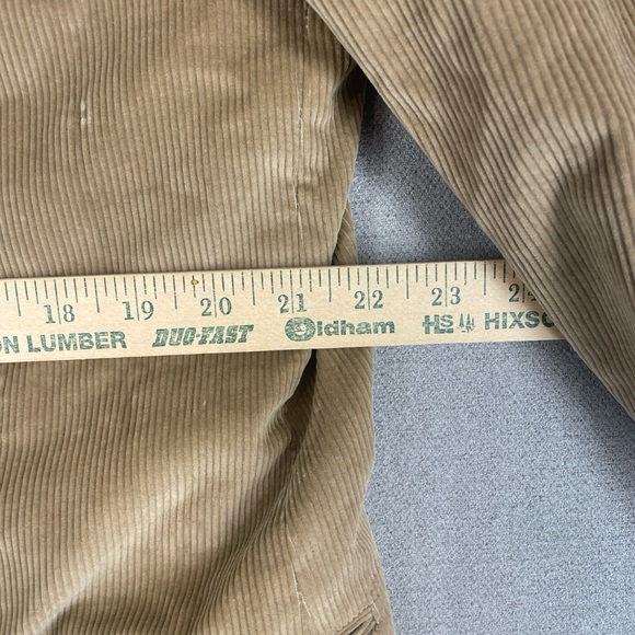 Stafford Essintals Men's Tan Overcoat Size Unknown Fancy Indoor Party Jacket - Picture 3 of 7